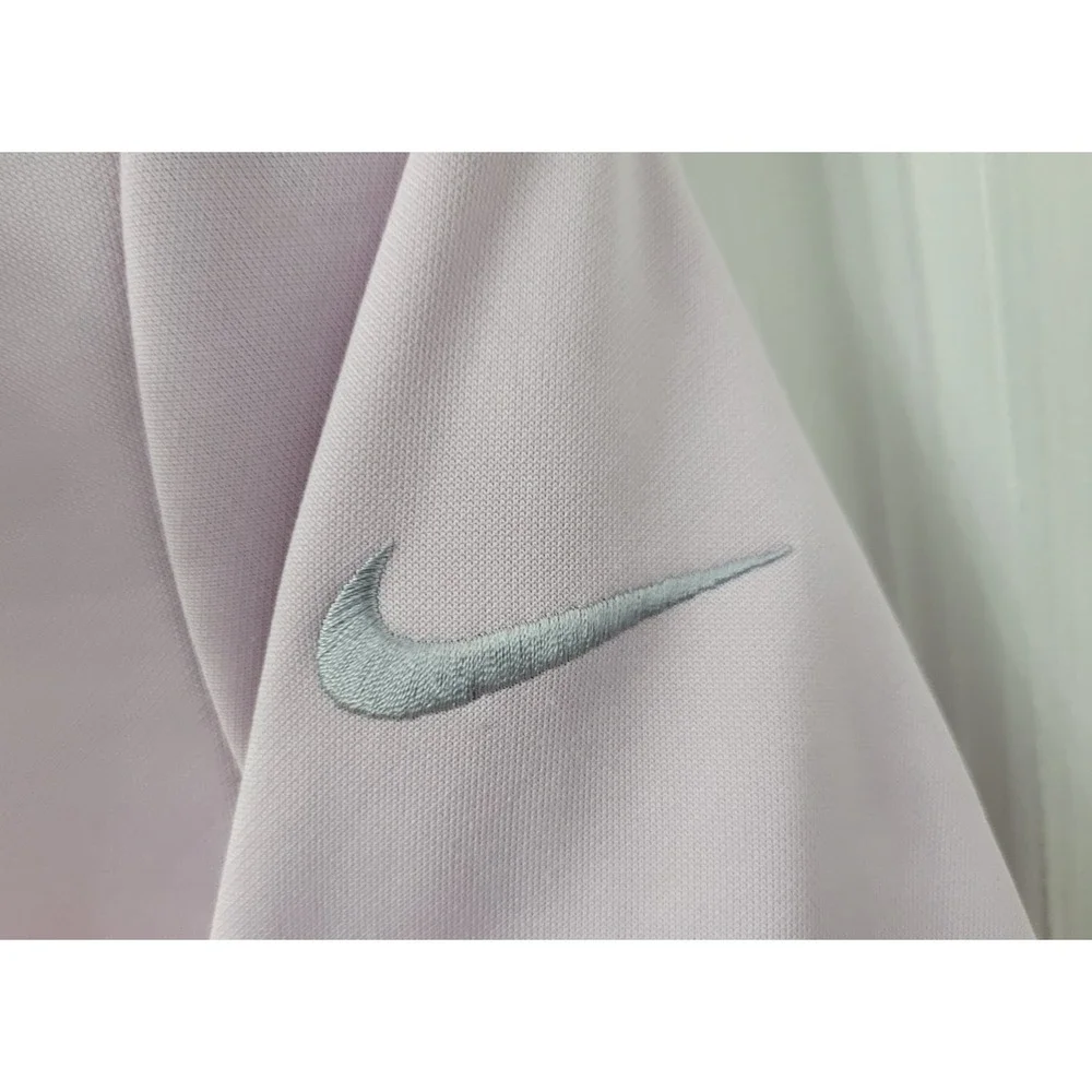 Nike Golf Women's XS Therma-Fit 1/2 Zip, Pale Pink, Zip Pockets EUC